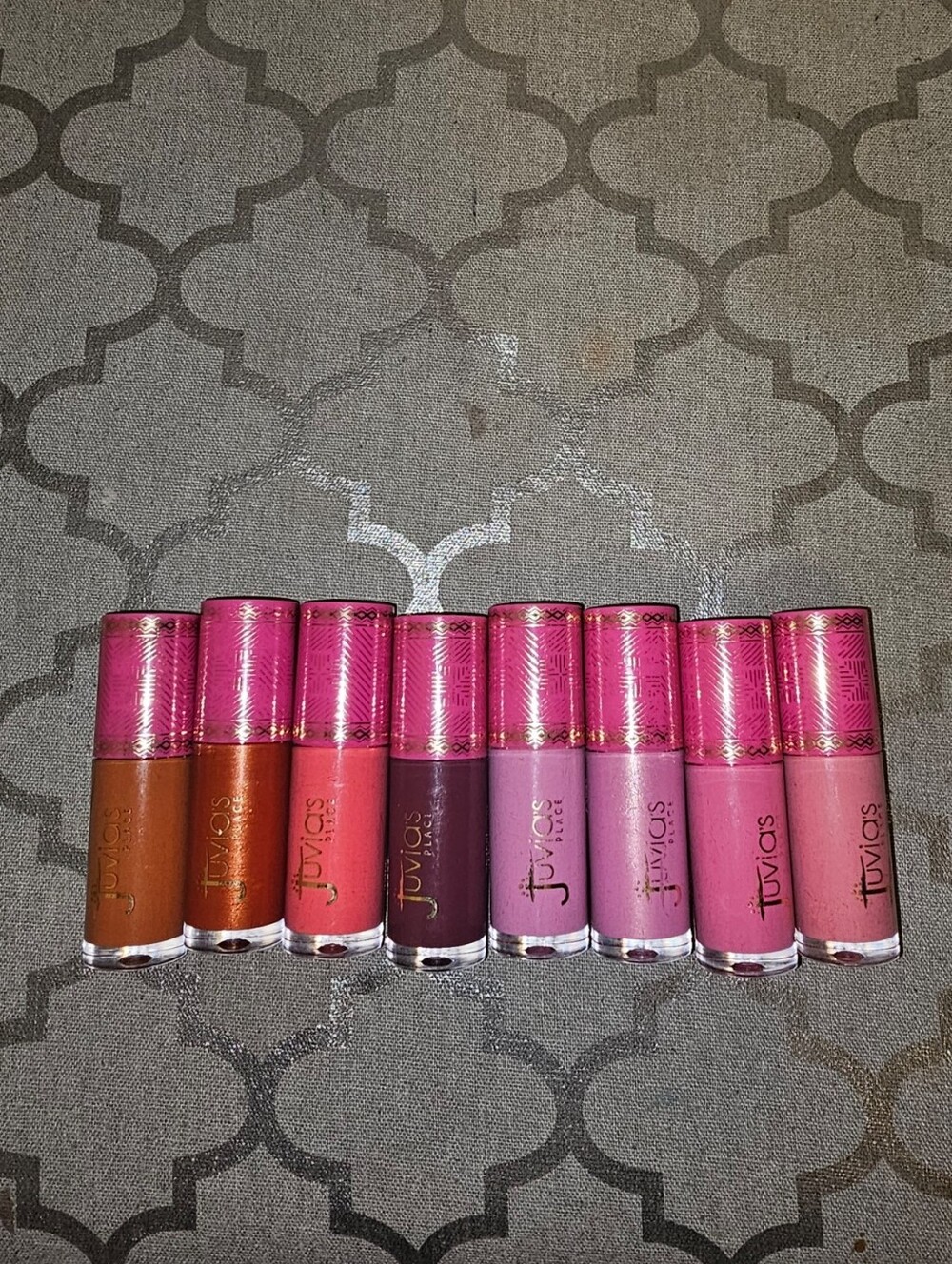 Juvia's Place Liquid Lipstick Set — Brown, Orange, Red, Plum, Pink Shades